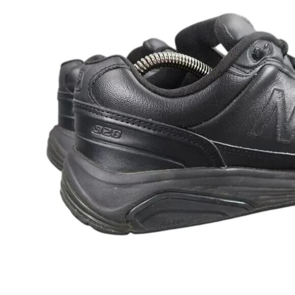New Balance Shoes Men 9 Active Sneaker 928 Walking Comfort Leather Black Comfort - Picture 6 of 12